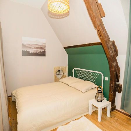 Nid Douillet La Cour Du Dauphin, Vue Cathedrale Imprenable Apartment Laon Bagian luar foto